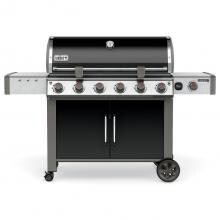 Weber Genesis II LX E-640 Natural Gas Grill With Side Burner - Black image