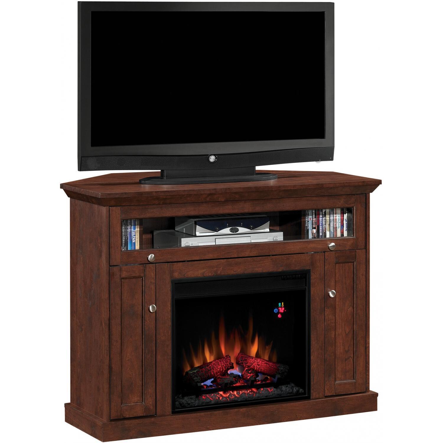 Classic Flame 74525-III Windsor 46 1/4-Inch Electric Fireplace TV Stand - Angle (TV not included) thumbnail