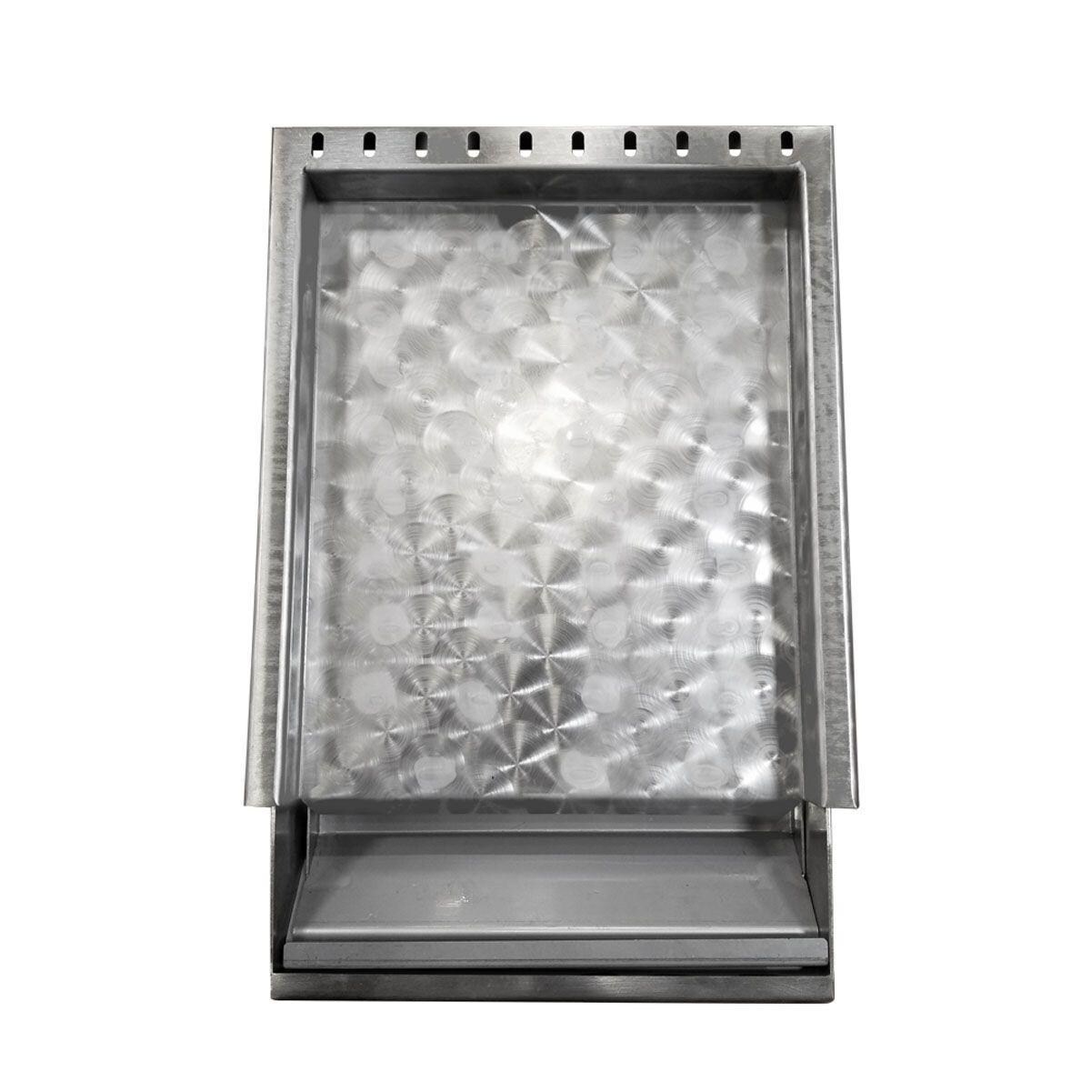 Turbo TURBOGRIDDLE Stainless Steel Griddle - Top View thumbnail