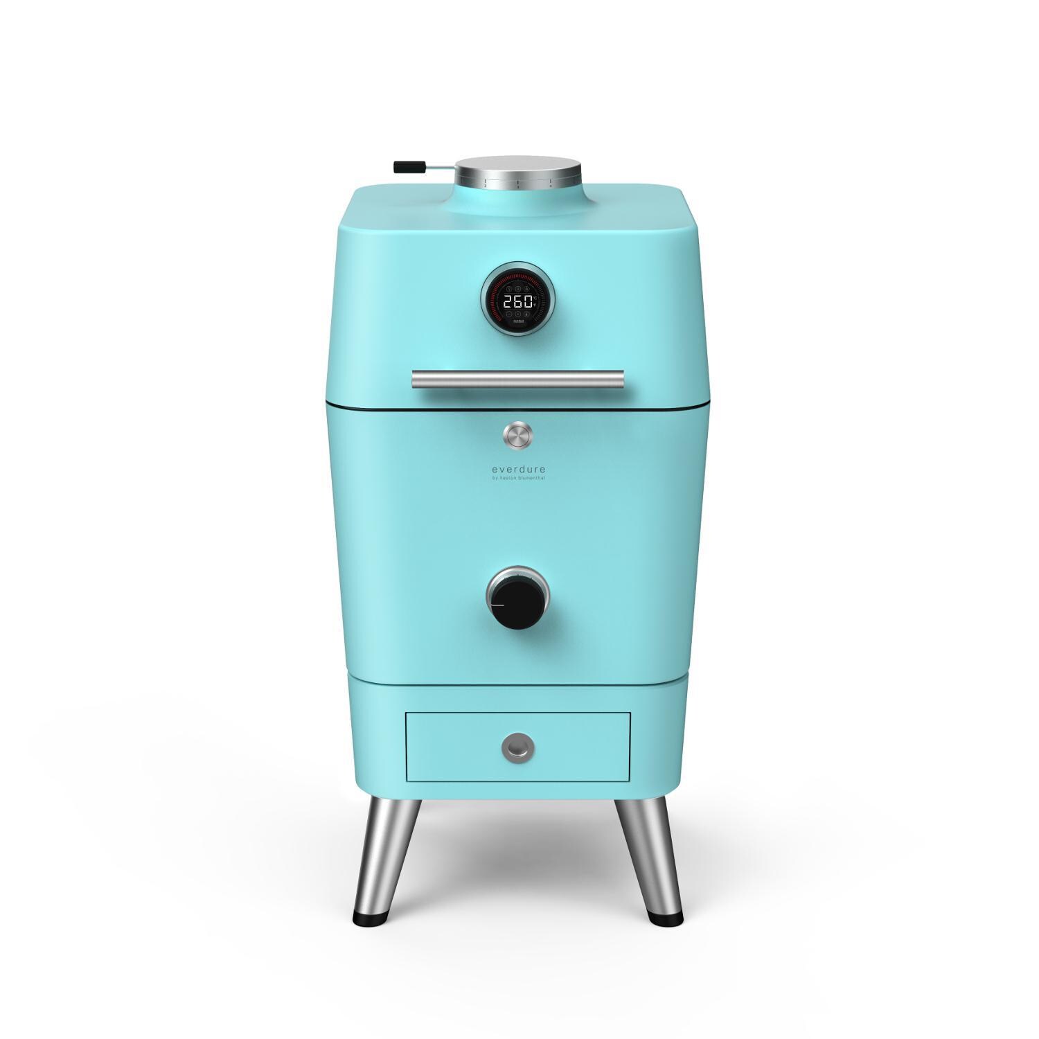 Everdure By Heston Blumenthal 4K 21-Inch Charcoal Grill & Smoker - Mint - HBCE4KMUS thumbnail