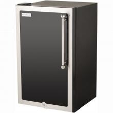 Fire Magic 20-Inch 4.0 Cu. Ft. Echelon Black Diamond Left Hinge Compact Refrigerator - Black - 3598H-DL image