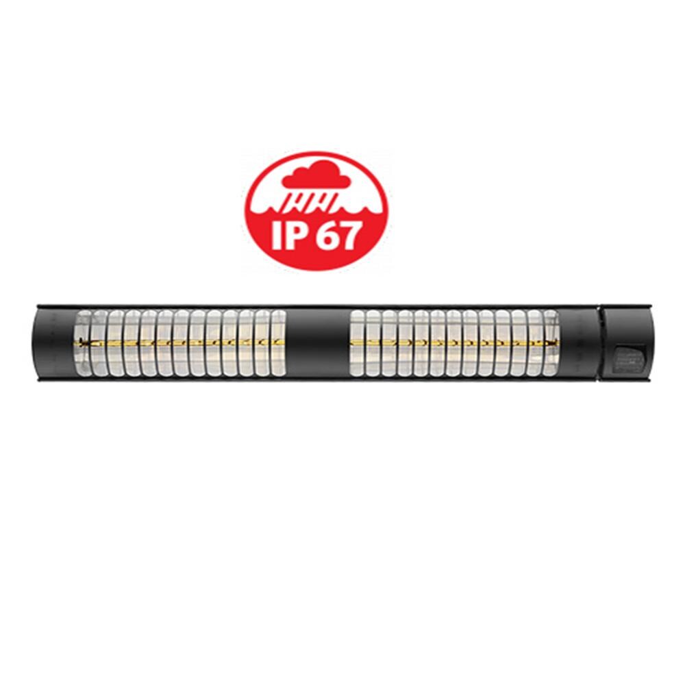 RADtec T4000/8R 34-Inch 4000W Weatherproof Electric Patio Heater - Front View thumbnail