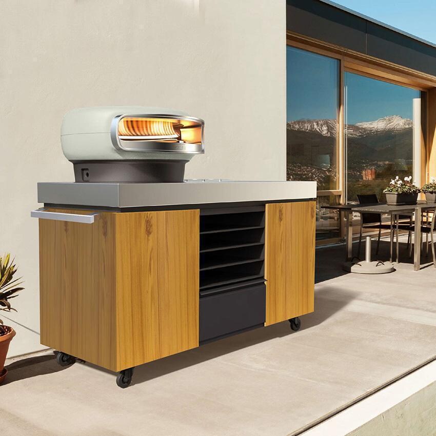 Everdure EPPREPSTAND Pizza Oven Preparation Stand - Lifestyle thumbnail