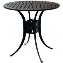 Darlee Series 30 42 Inch Cast Aluminum Patio Bar Table image