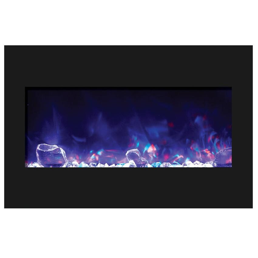 Amantii Zero Clearance Built-In Electric Fireplace - Blue thumbnail