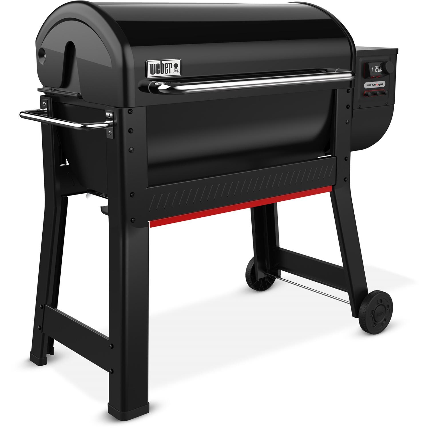 Weber Smoque XL 34-in Pellet Smoker - 1500771 - Angled Left - White Background thumbnail