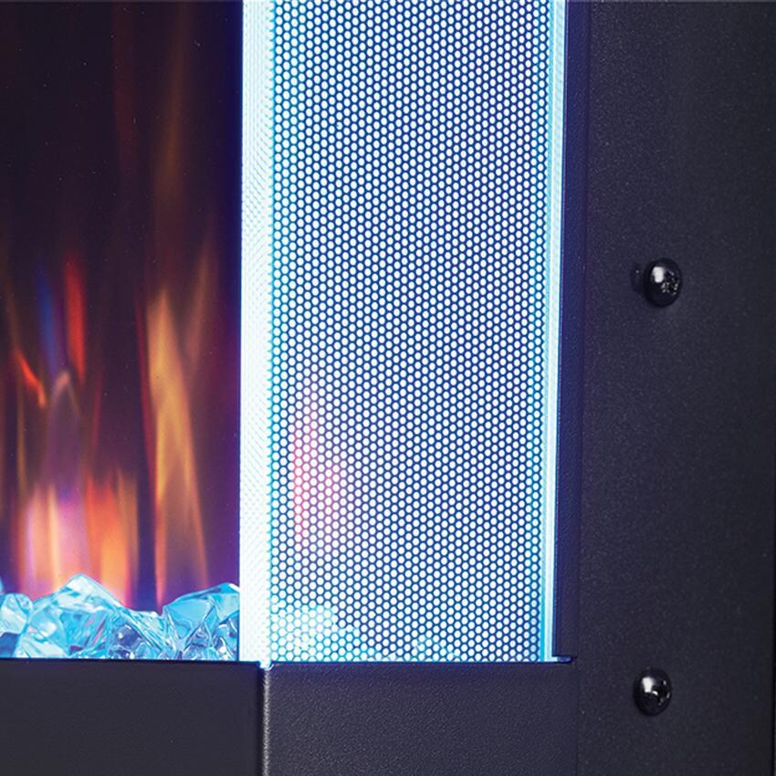 Napoleon NEFVC38H 38-Inch Allure Vertical Wall Mount Electric Fireplace - Side Detail thumbnail