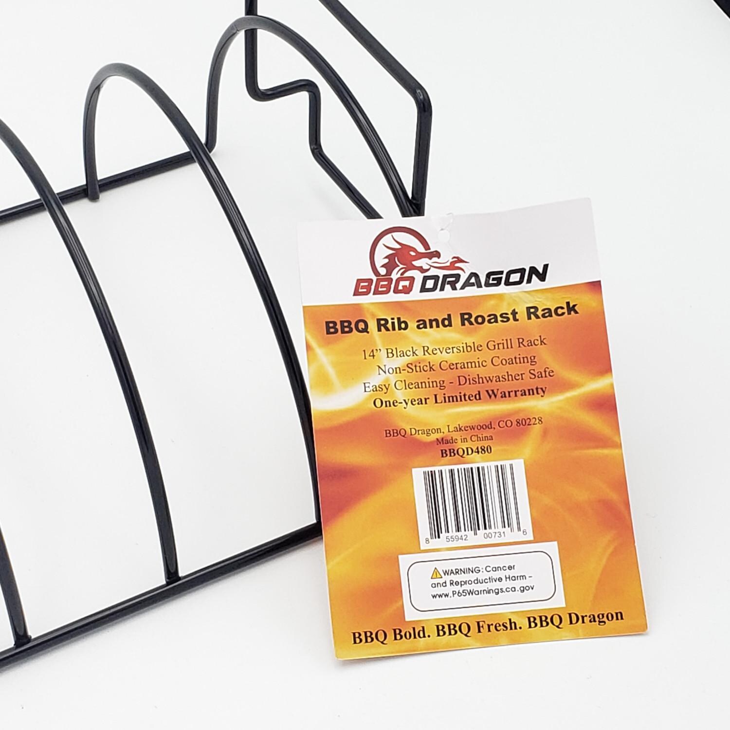 BBQ Dragon BBQD480 Extra Large Combination Rib & Roast Rack - Packaging Detail thumbnail