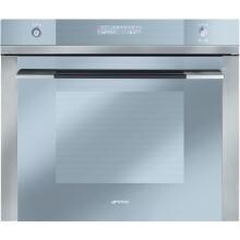 Smeg Linea 27-Inch Built-In Electric Single Wall Oven - Stainless - SC712U image