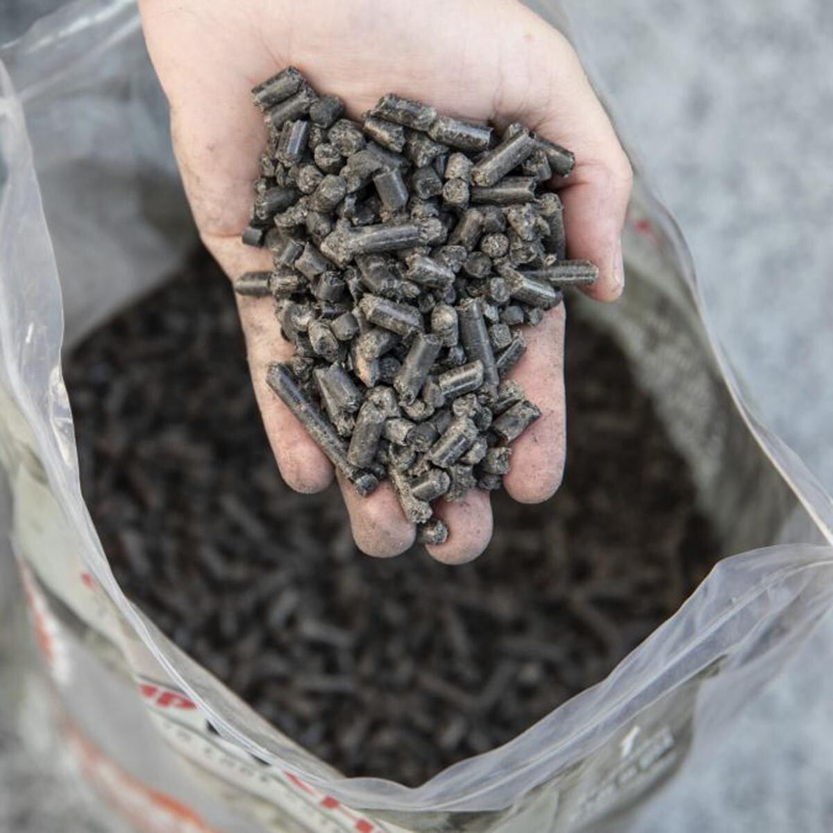 Camp Chef 20 Lb. Premium Hardwood Pellets - Charwood Hickory - Pellet Detail thumbnail