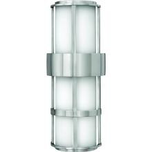 Hinkley Lighting Saturn Two Light 21-Inch Outdoor Wall Light - Stainless Steel - 1909SS image