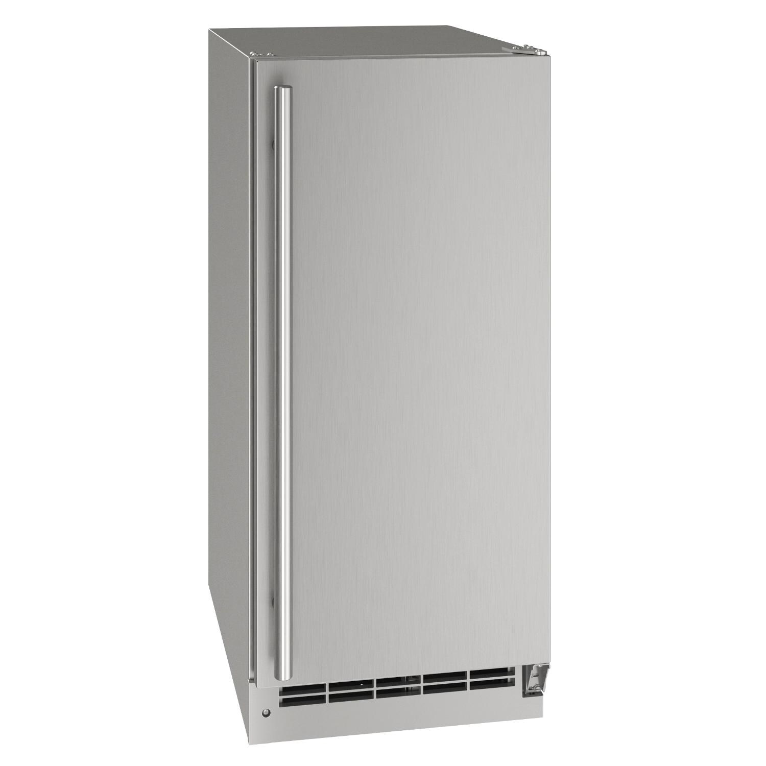 U-Line 1000 Series 15-Inch 60 Lb. Built-In Ice Maker With Drain Pump