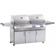 Fire Magic Aurora A830s 46-Inch Dual Natural Gas And Charcoal Grill With Rotisserie - A830s-6EAN-61-CB image