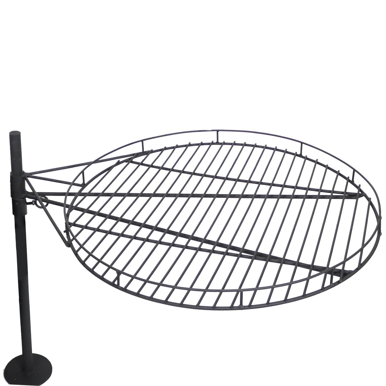 Ultimate Patio 36-Inch Steel Wood Burning Fire Pit w/ Cooking Grate - Cooking Grate thumbnail