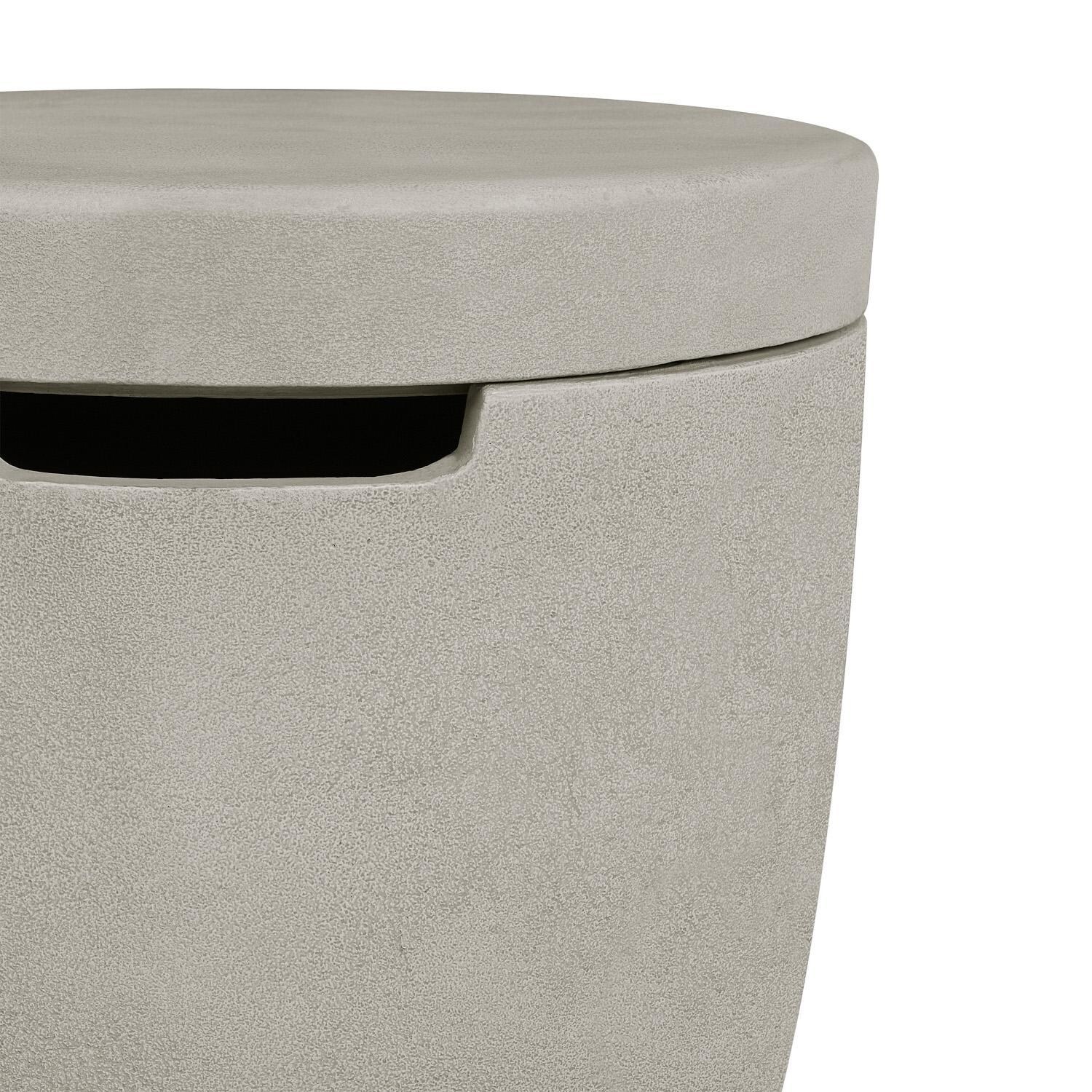 BBQGuys Signature 355-FOG Dustyview Propane Tank Cover - Fog - Material - Detail thumbnail