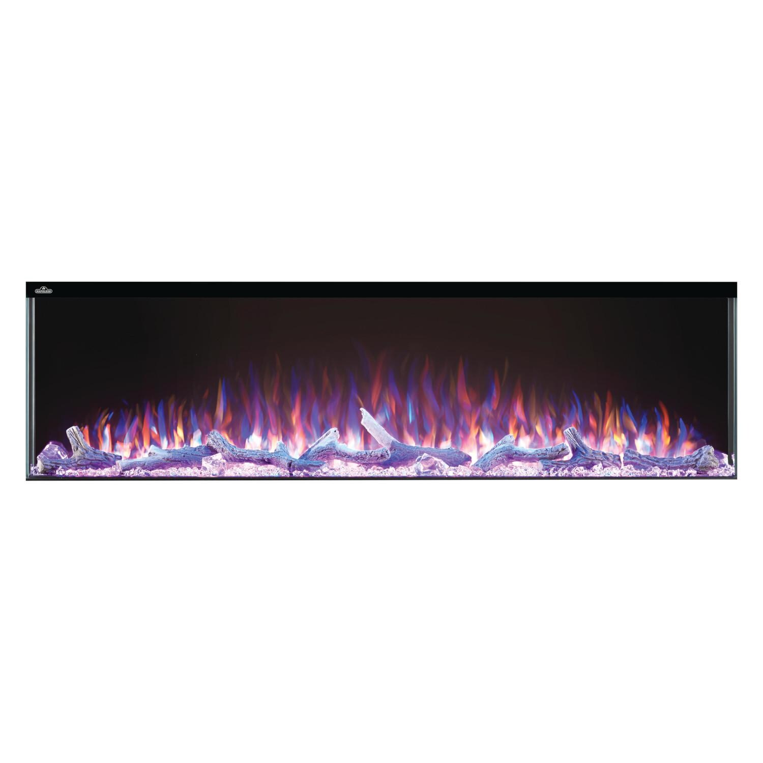 Napoleon NEFB60H-3SV 60-Inch Trivista 3-Sided Built-In Electric Fireplace - Blue Light thumbnail