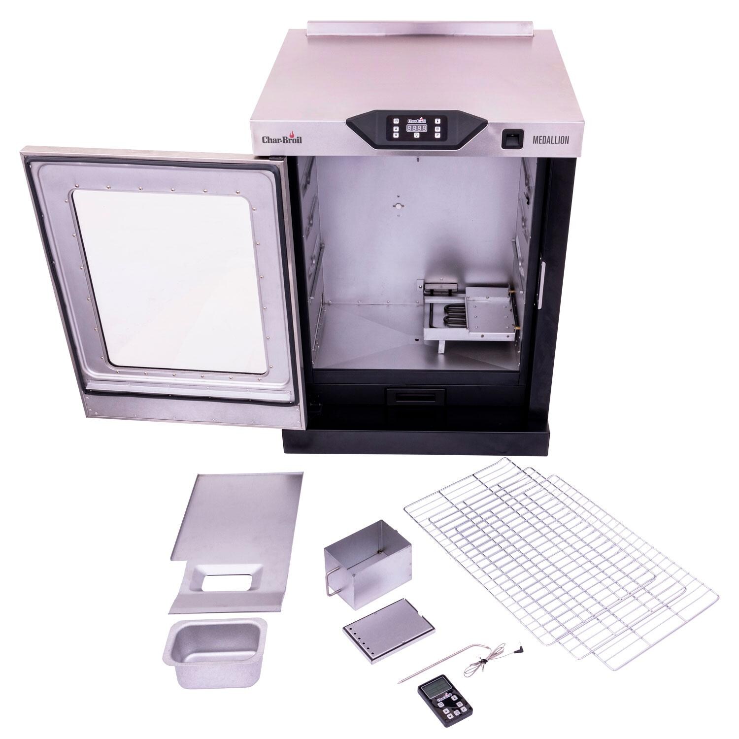 Char-Broil 463246619 Modular Kitchen Electric Smoker - Essentials Inside Smoker thumbnail