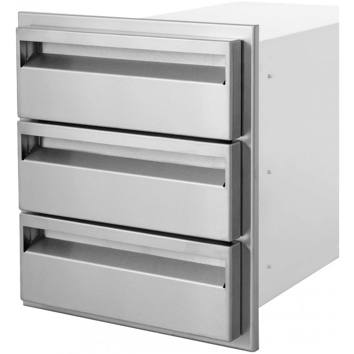 Aspen Series Triple Access Drawer Side View thumbnail