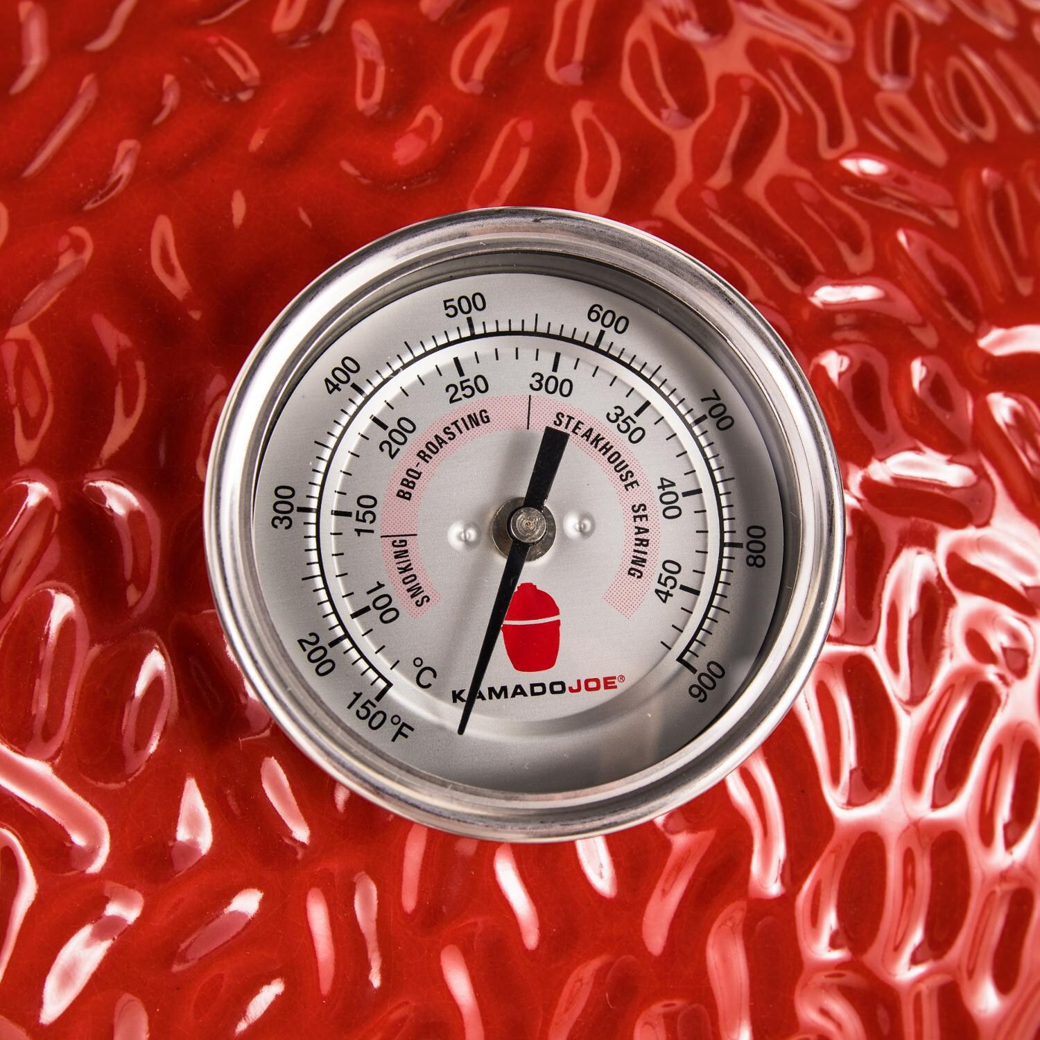 Kamado Joe PJ24NRHC Pro Joe 24-Inch Ceramic Kamado Grill - Analog Thermometer thumbnail