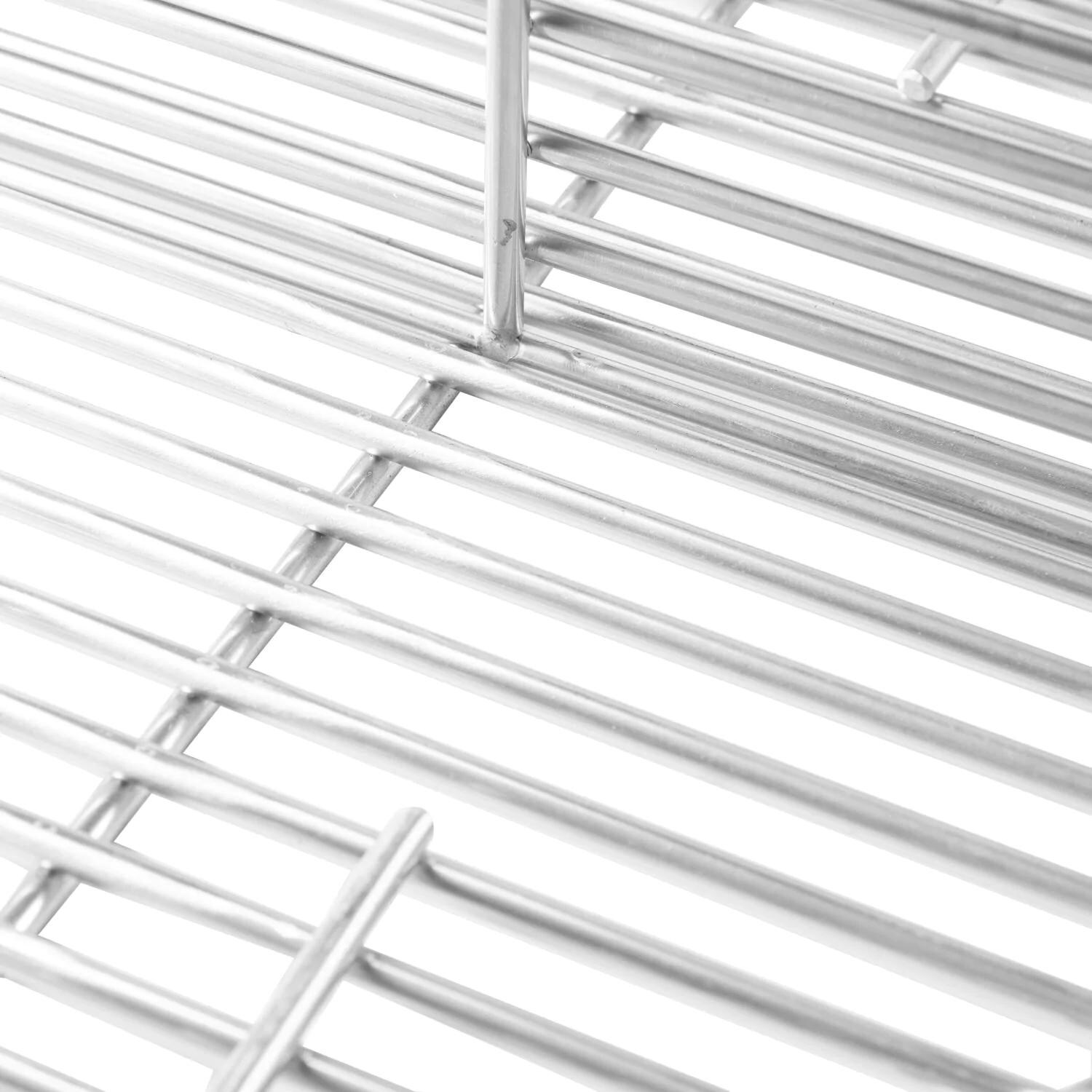 BBQGuys Signature BBQ-CAB-19-SS Charcoal Basket For 24-Inch Kamado Grills - Charcoal Basket Zoomed In thumbnail