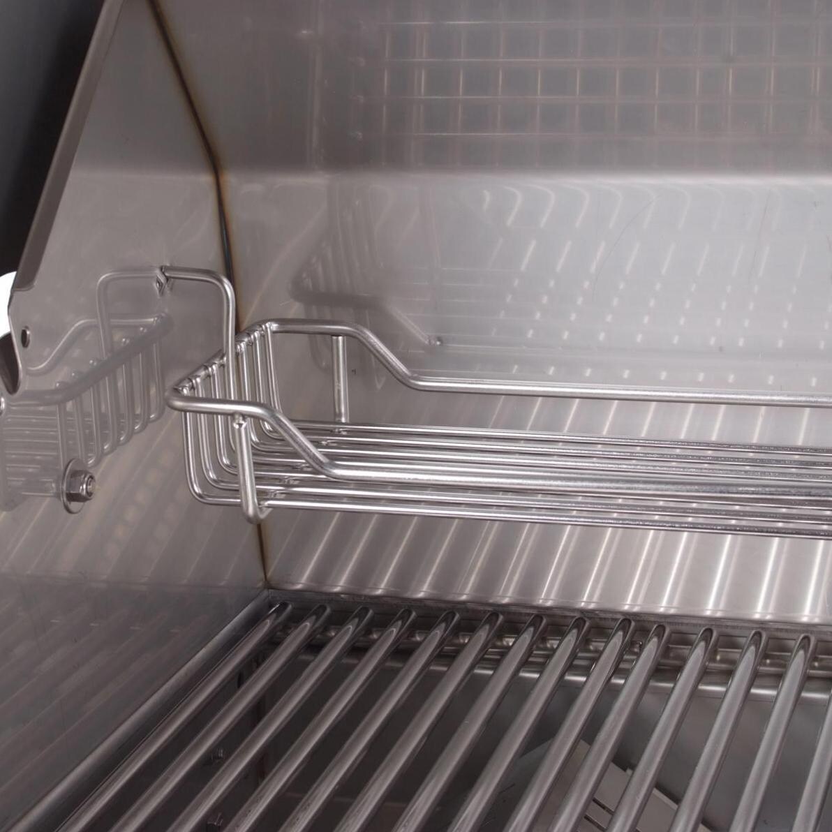 BeefEater Signature Premium 4 Burner Built-In Natural Gas Grill - Warming Rack thumbnail