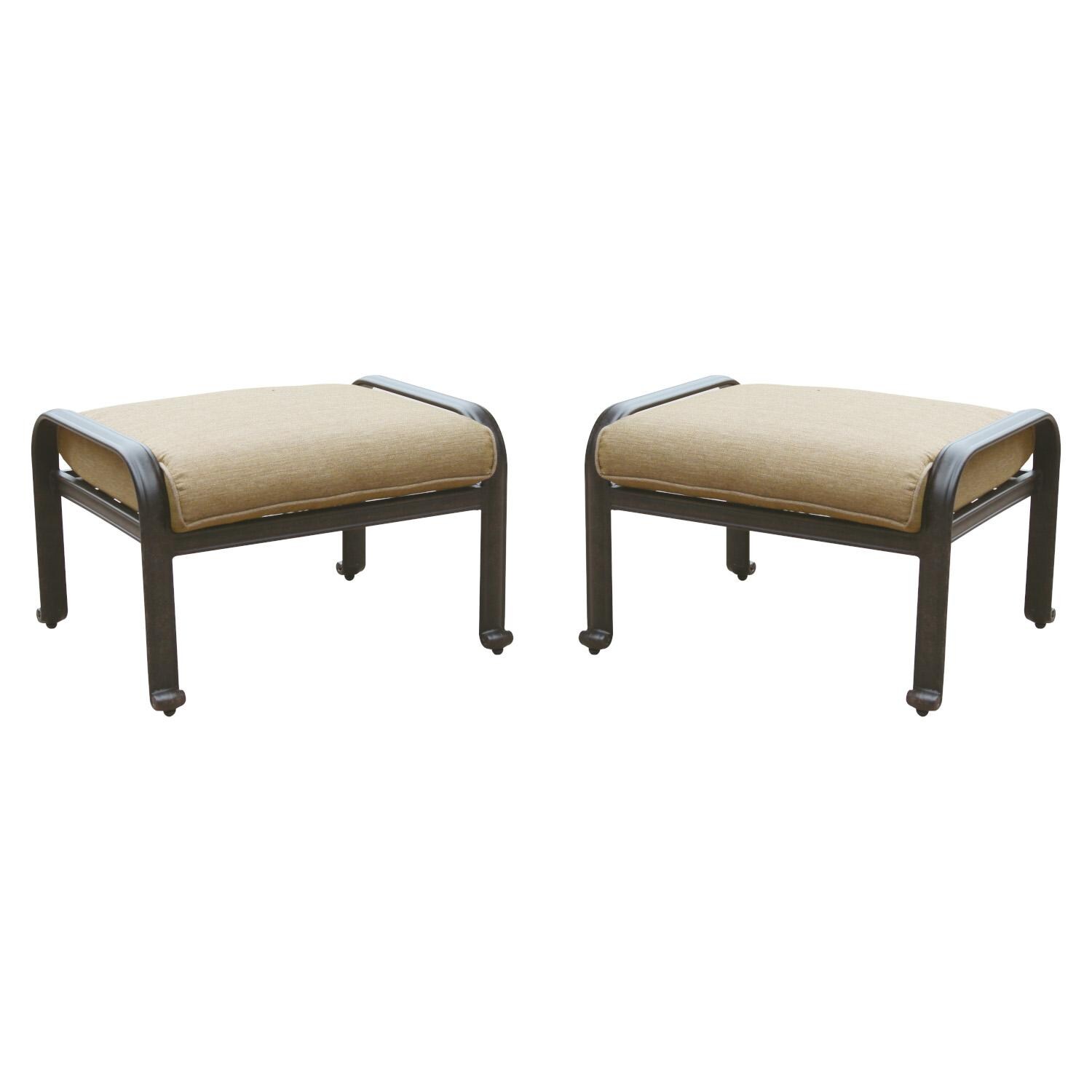 Darlee B/RC708-111-2 Elisabeth Replacement Ottoman Cushion - Furniture Frame Not Included thumbnail