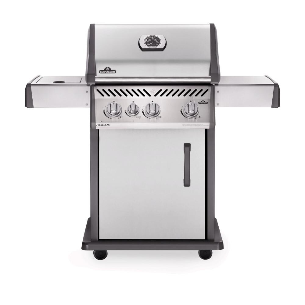 Napoleon Rogue 425 Propane Gas Grill with Range Side Burner - R425SBPSS (2019) thumbnail