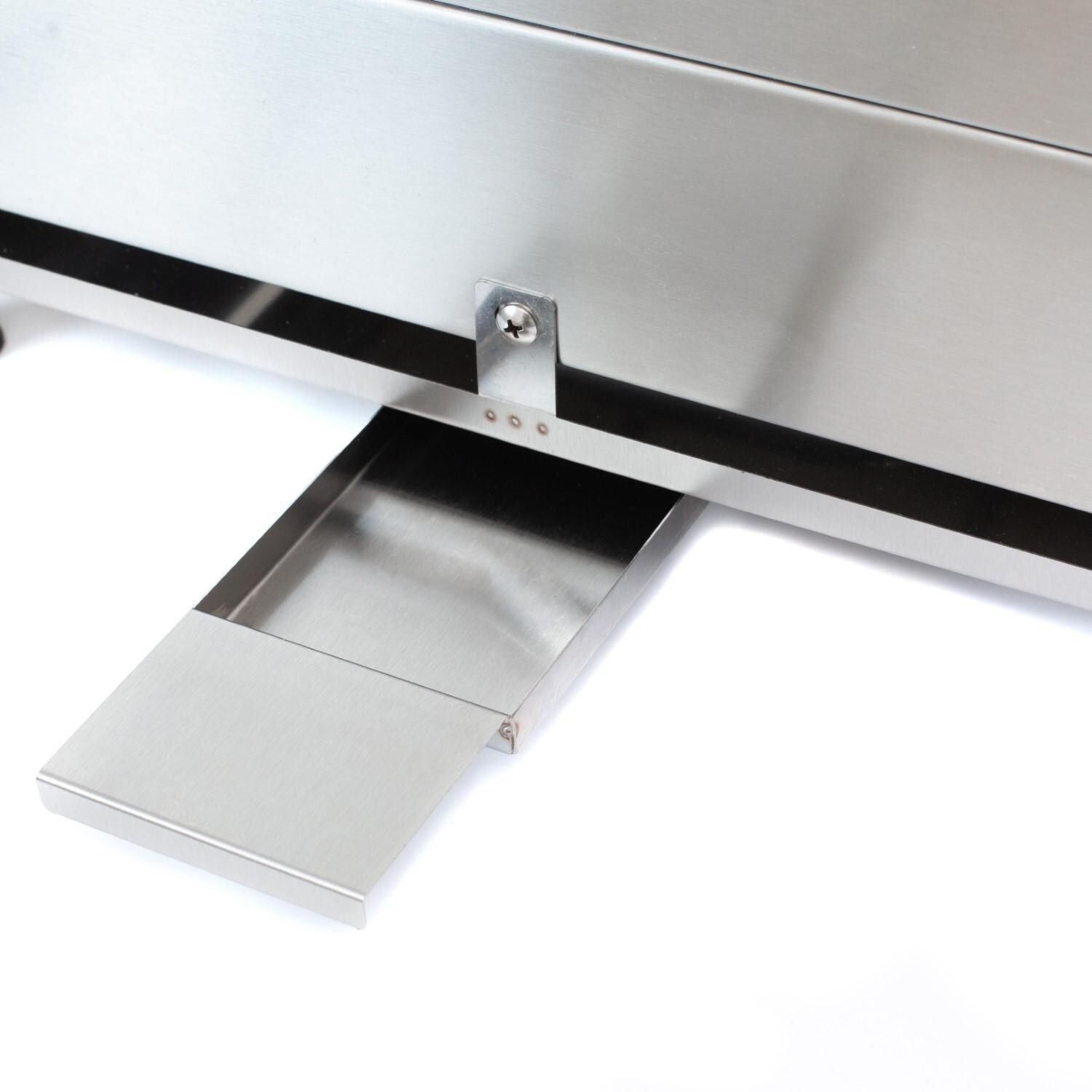 Mont Alpi MAPZ-SS Portable Propane Outdoor Pizza Oven - Ash Catcher - Detail thumbnail