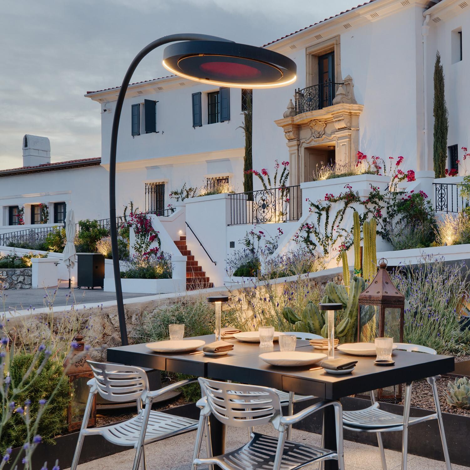 Bromic Heating BH0820001-1 Eclipse Smart-Heat 28-Inch 2900W Dual Element 240V Electric Infrared Portable Heater & Dimmer Control - Lifestyle thumbnail