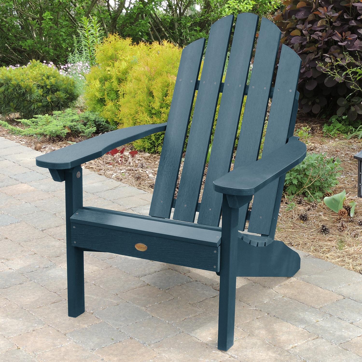 Lakeview Paradise Key Adirondack Chair - Nantucket Blue thumbnail