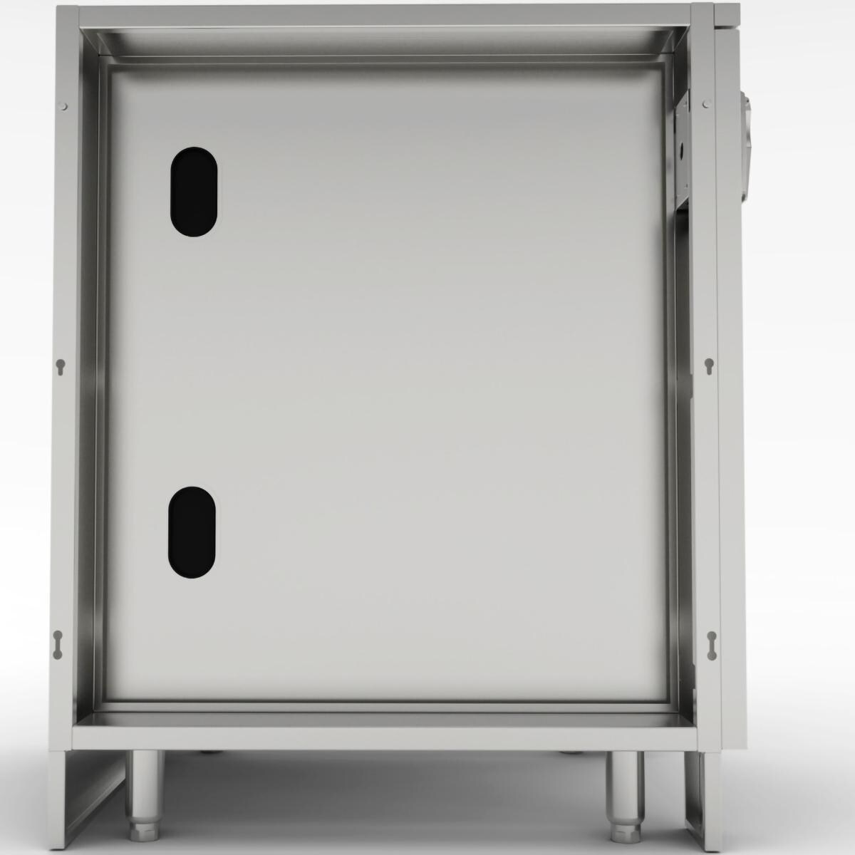 Sunstone SAC24APC 24-in Outdoor Kitchen Refrigerator Appliance Cabinet - Overhead View - White Background thumbnail