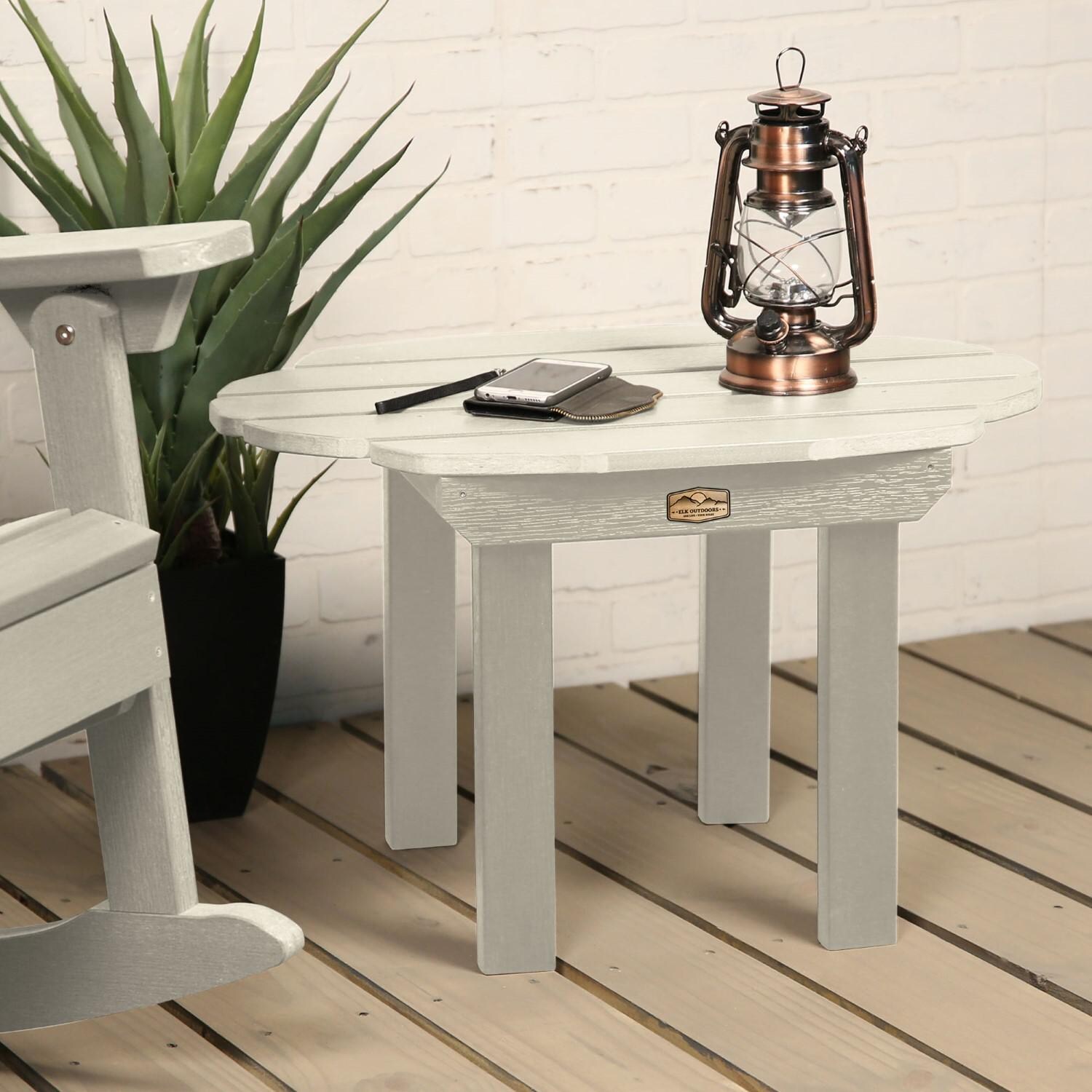 Lakeview The Charmville Side Table - Whitewash - Porch thumbnail