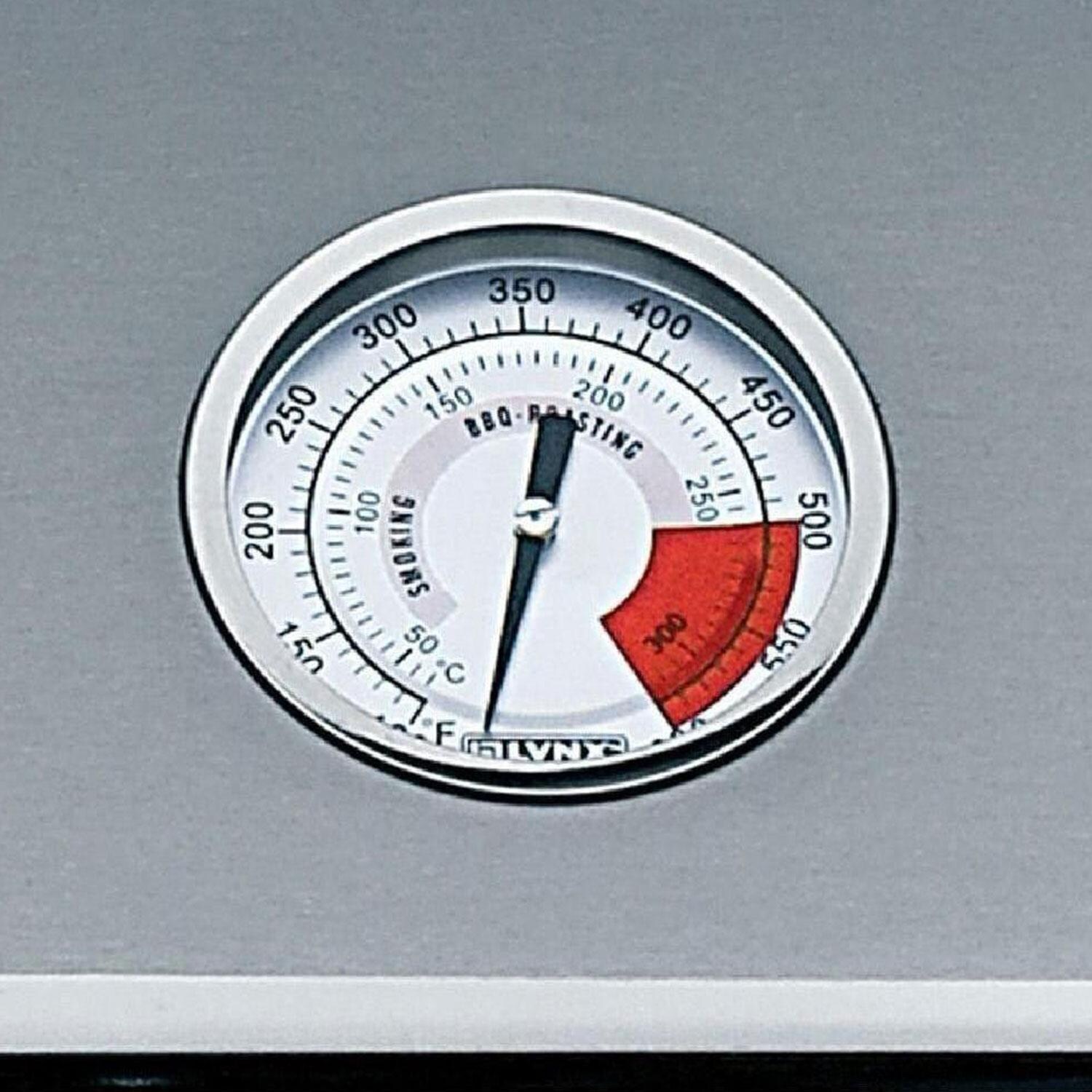 Lynx L501PSR-NG Sedona 30 Inch Built-In Natural Gas Grill w/ Rotisserie, One ProSear, & One SS Tube Burner - Temperature Gauge - Detail thumbnail