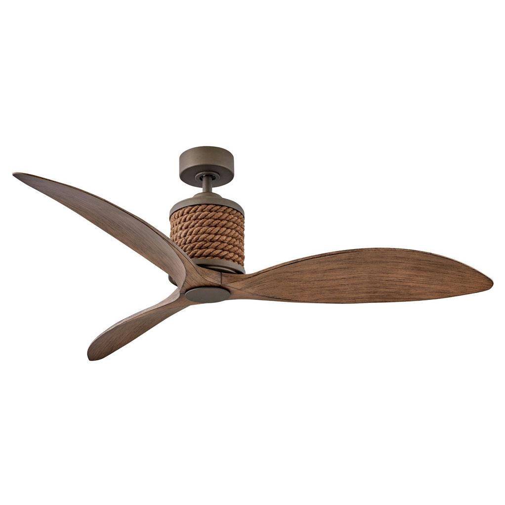Hinkley Lighting 903160FMM-NDD Marin 60 Inch Ceiling Fan - Metallic Matte Bronze - Shown Without Light Kit Installed thumbnail
