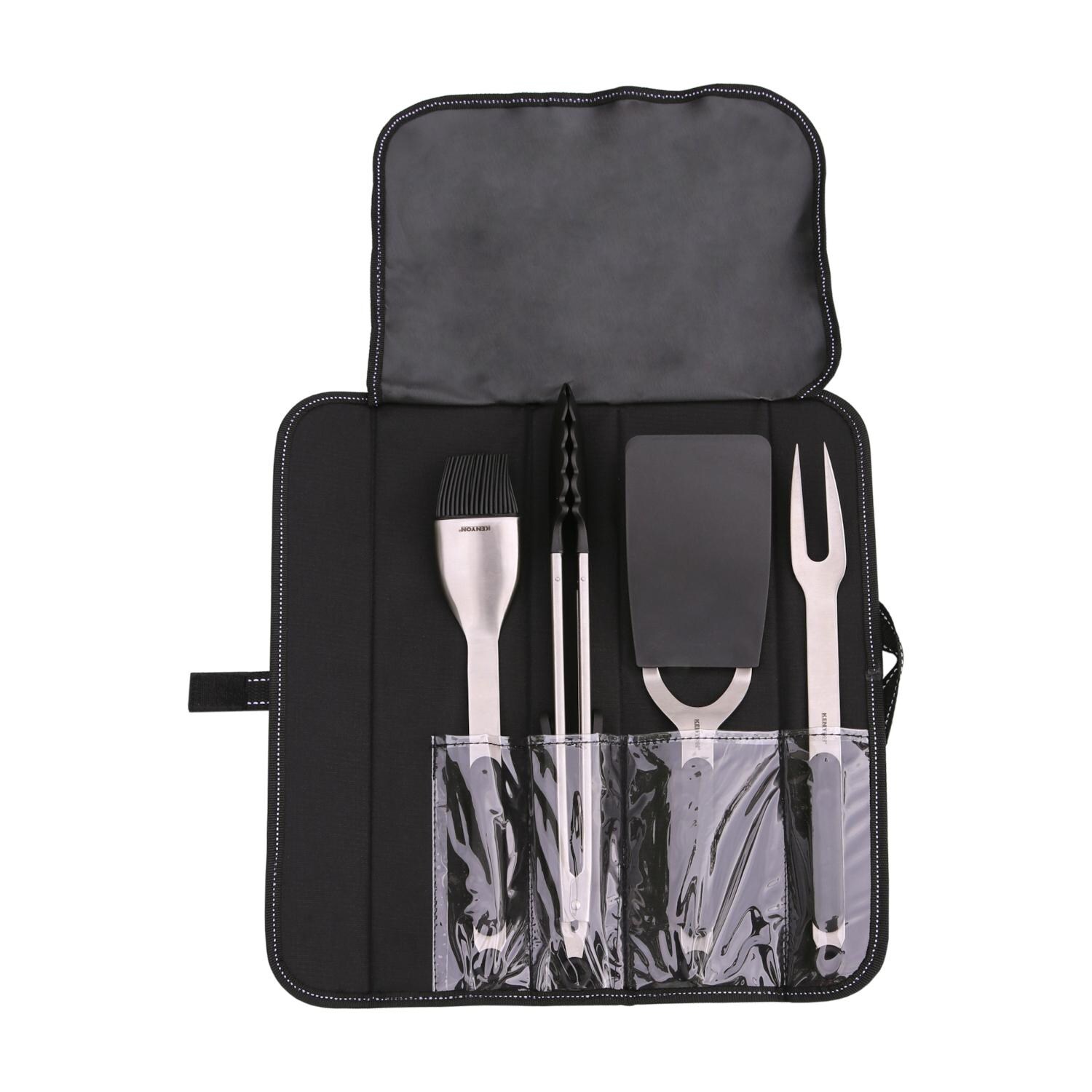 Kenyon A70011 All Seasons 4 Piece Grill Utensil Set thumbnail