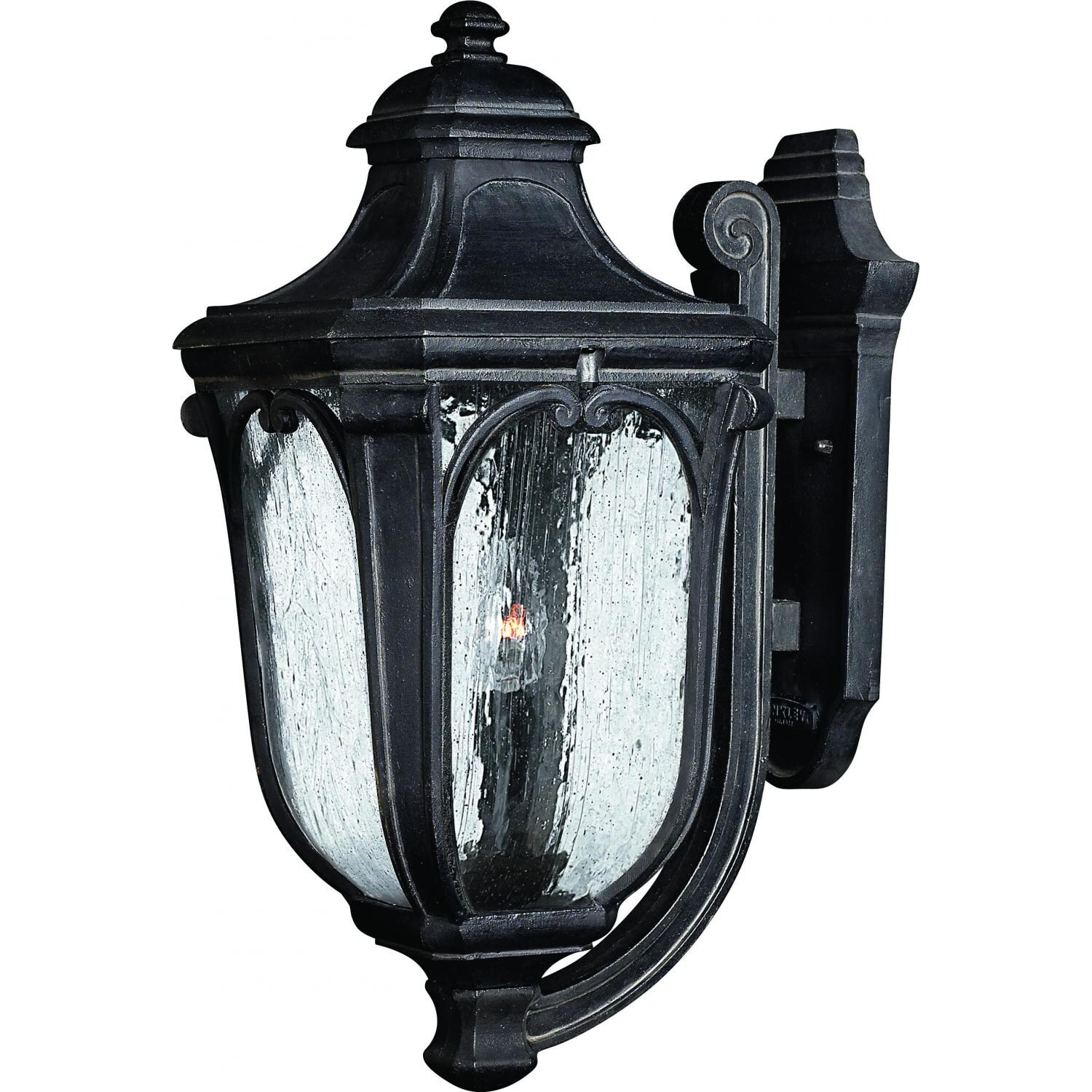 Hinkley Lighting Trafalgar 1315MB 40W Three Light Outdoor Wall Lantern - Museum Black thumbnail