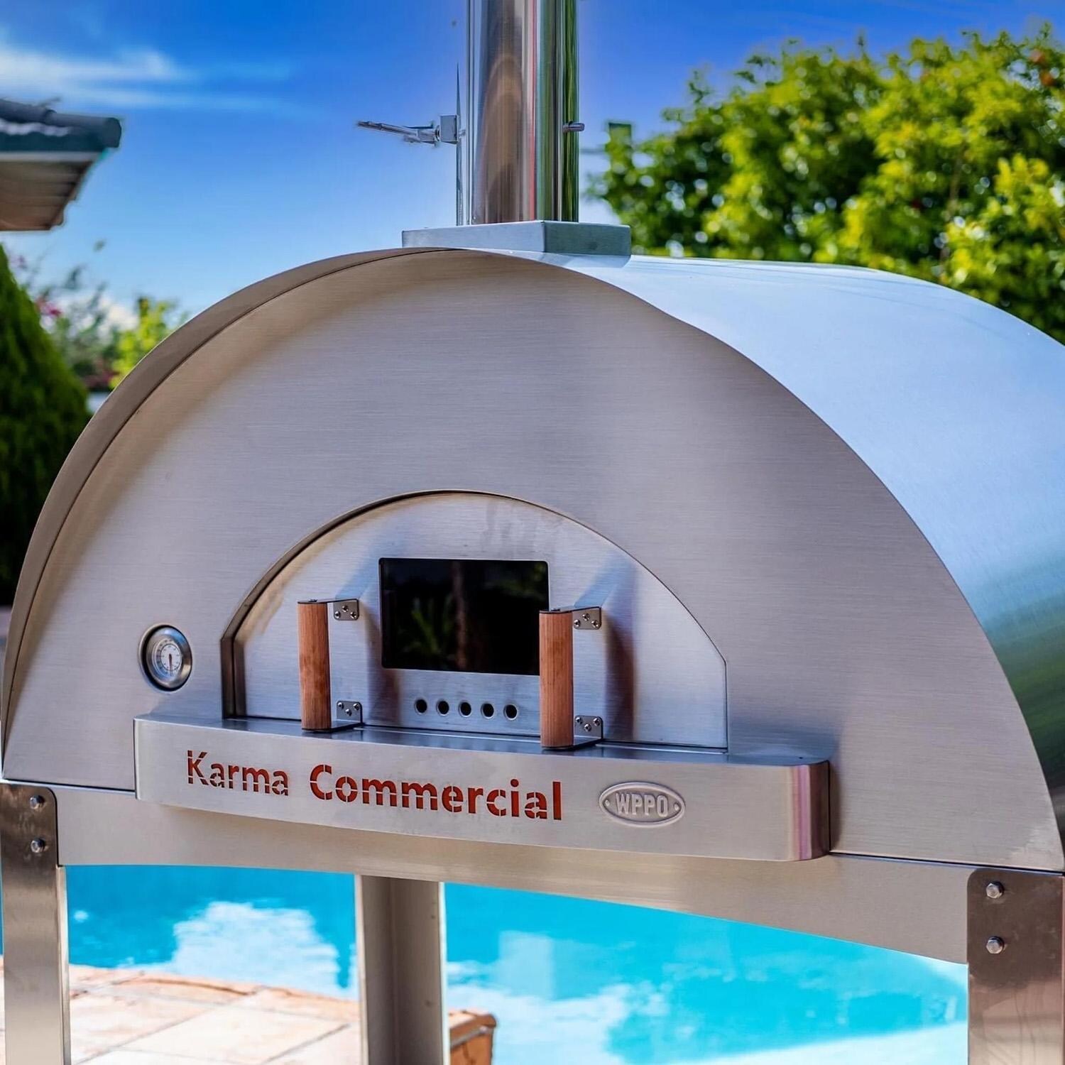 WPPO Karma 55-in Wood Fired Pizza Oven - WKK-04COM
