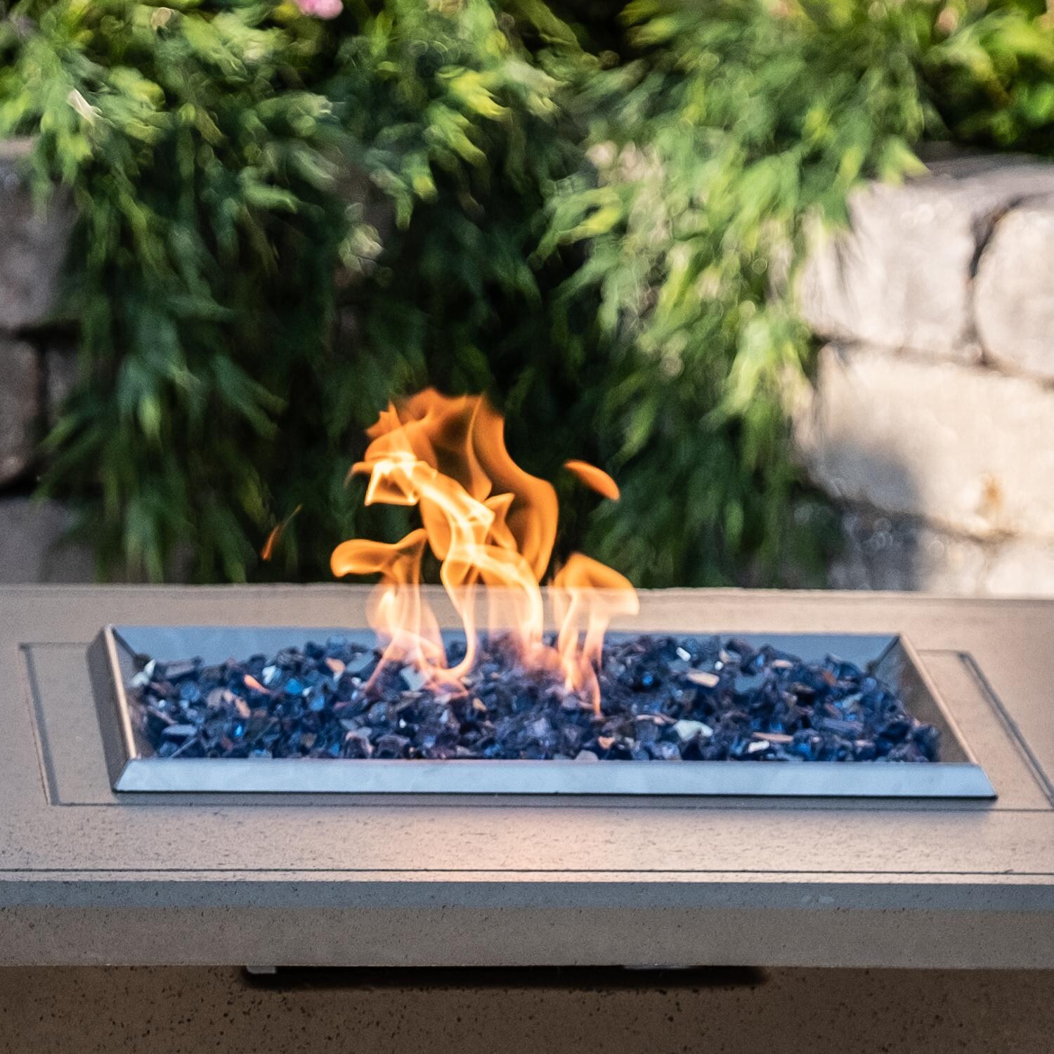American Fyre Designs Cosmopolitan 36 Inch Square Propane Gas Fire