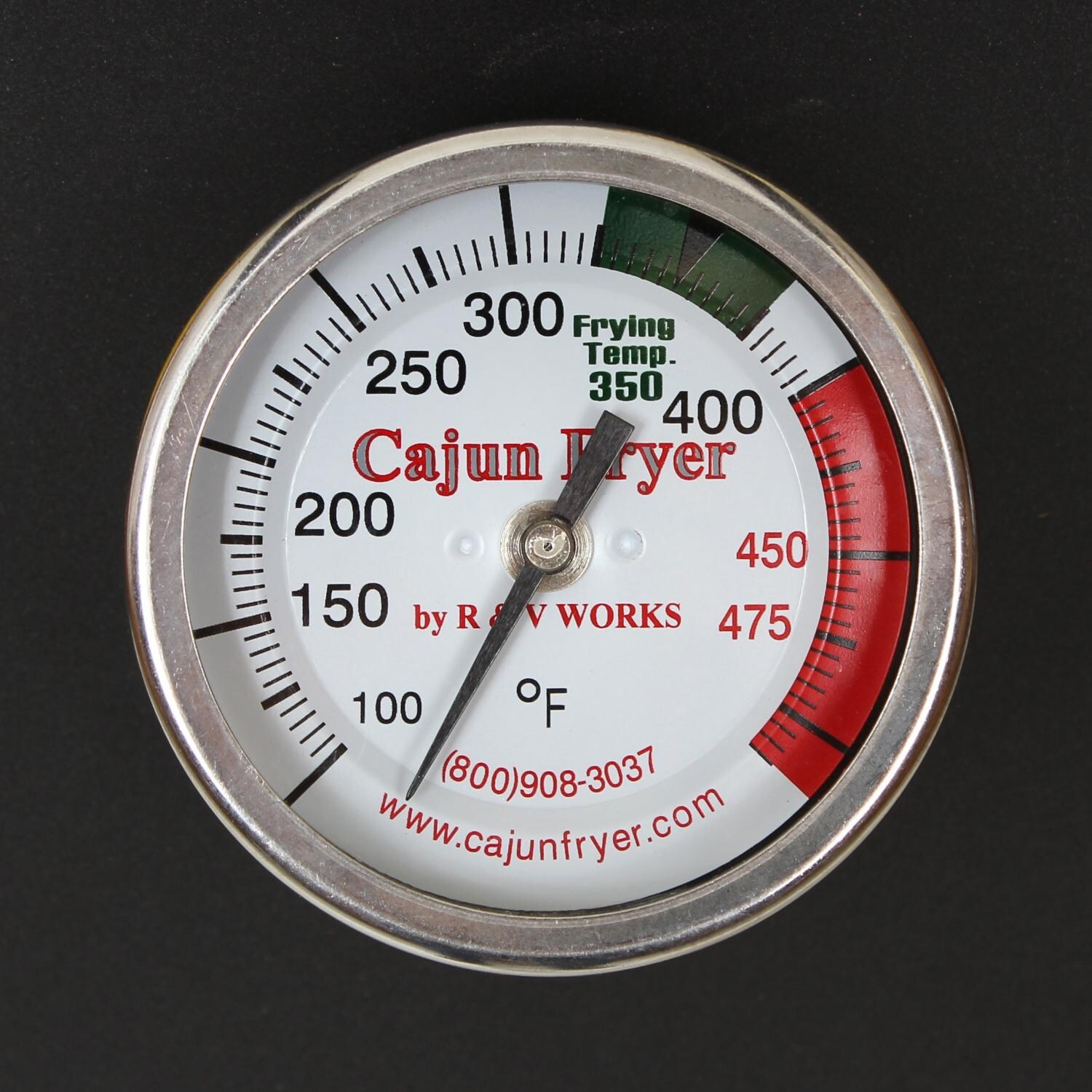 Cajun Fryer 4 Gallon Deep Fryer With 2 Baskets - Thermometer thumbnail