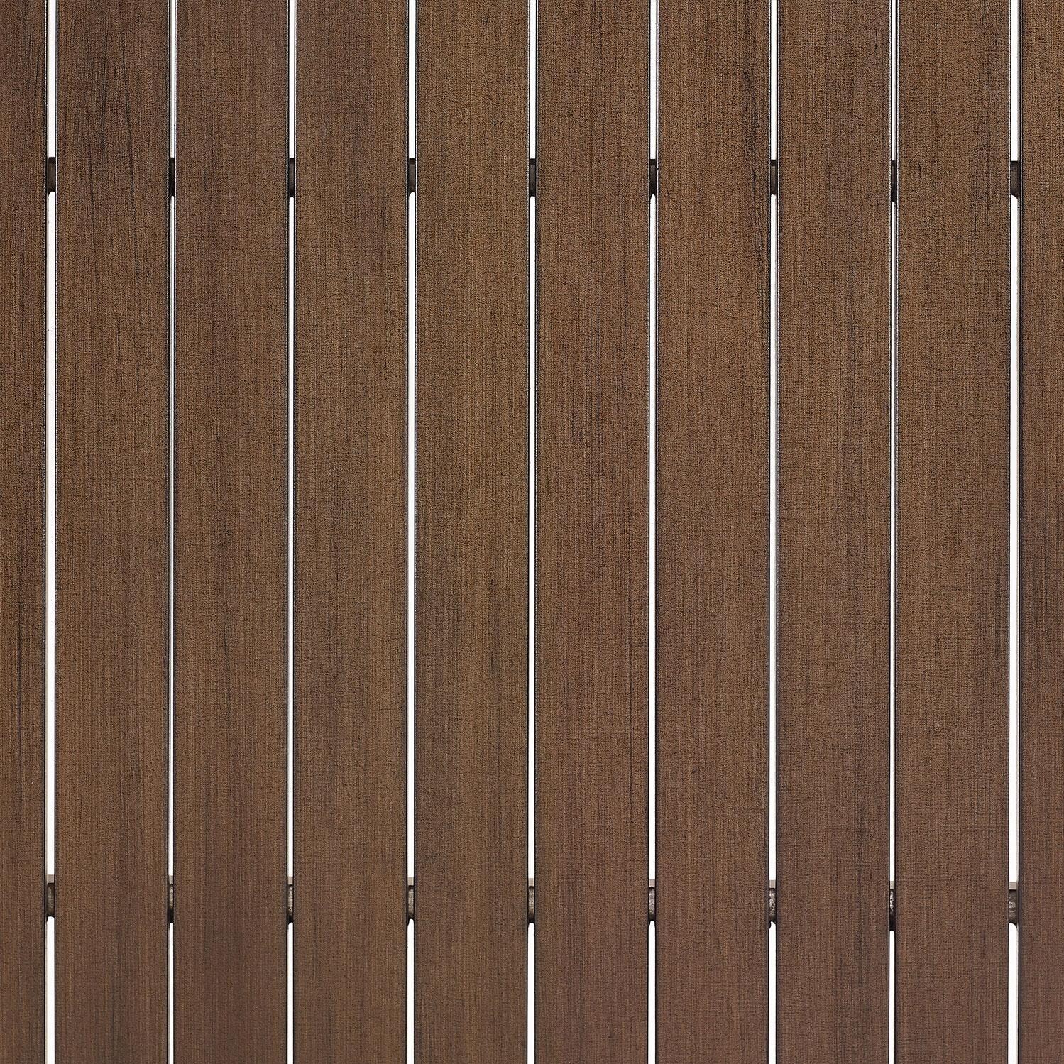 Ultimate Patio UP-92431BR-CR 7Pc Wicker Outdoor Sofa Patio Furniture Set in Creme - Coffee Table  Top - Detail thumbnail