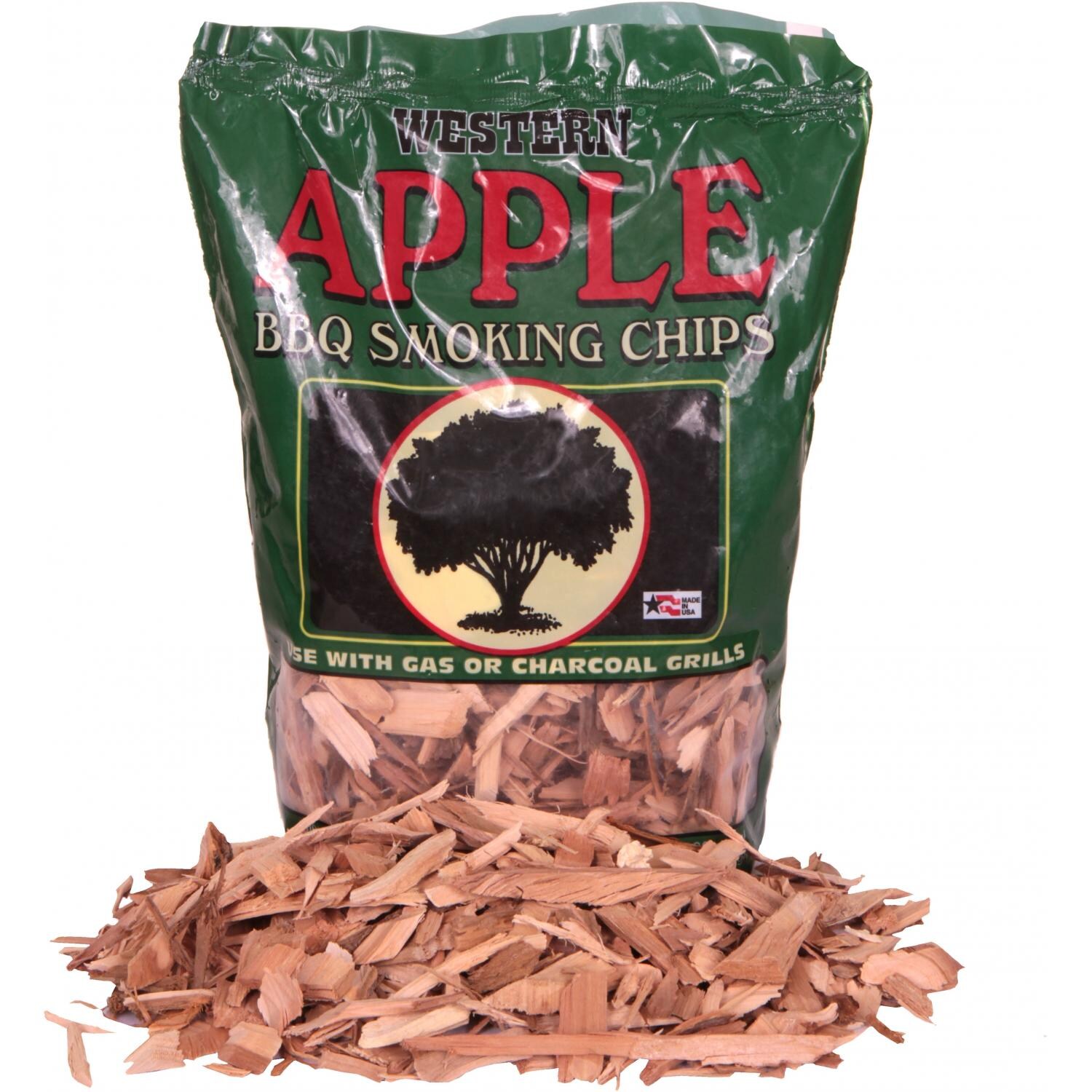Western Apple BBQ Smoking Chips (180 Cu. In.) BBQGuys