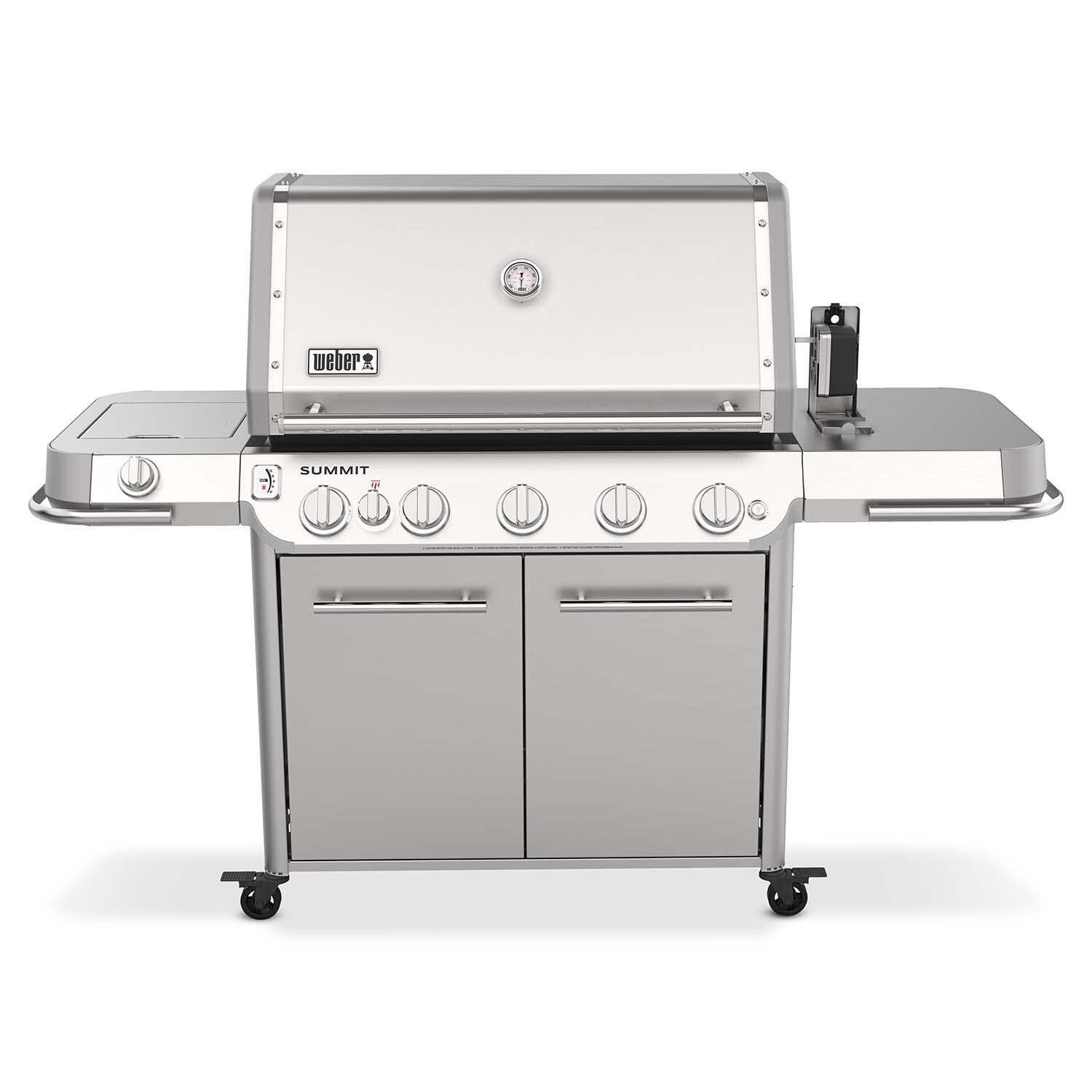 Weber Grills 1500028 Weber Summit FS38 S Propane Gas Grill - Stainless Steel - White Background thumbnail