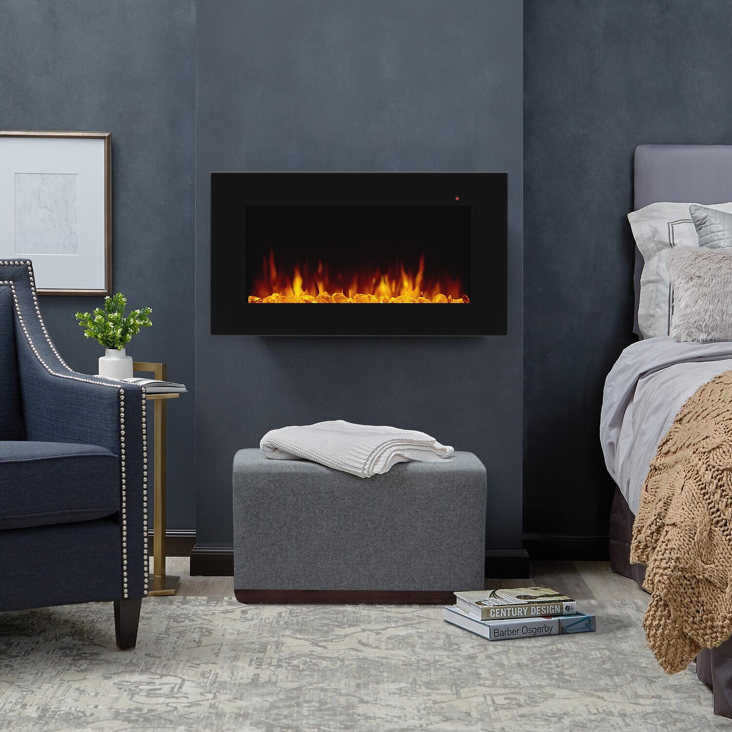 Real Flame Wall Mount Fireplaces