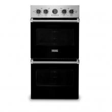 Viking Professional 5 Series Premiere 27-Inch Convection Electric Double Oven - Black - VDOE527BK image