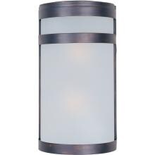 Maxim Arc Two Light 12-Inch Outdoor Wall Light - Oil Rubbed Bronze - 5002FTOI image
