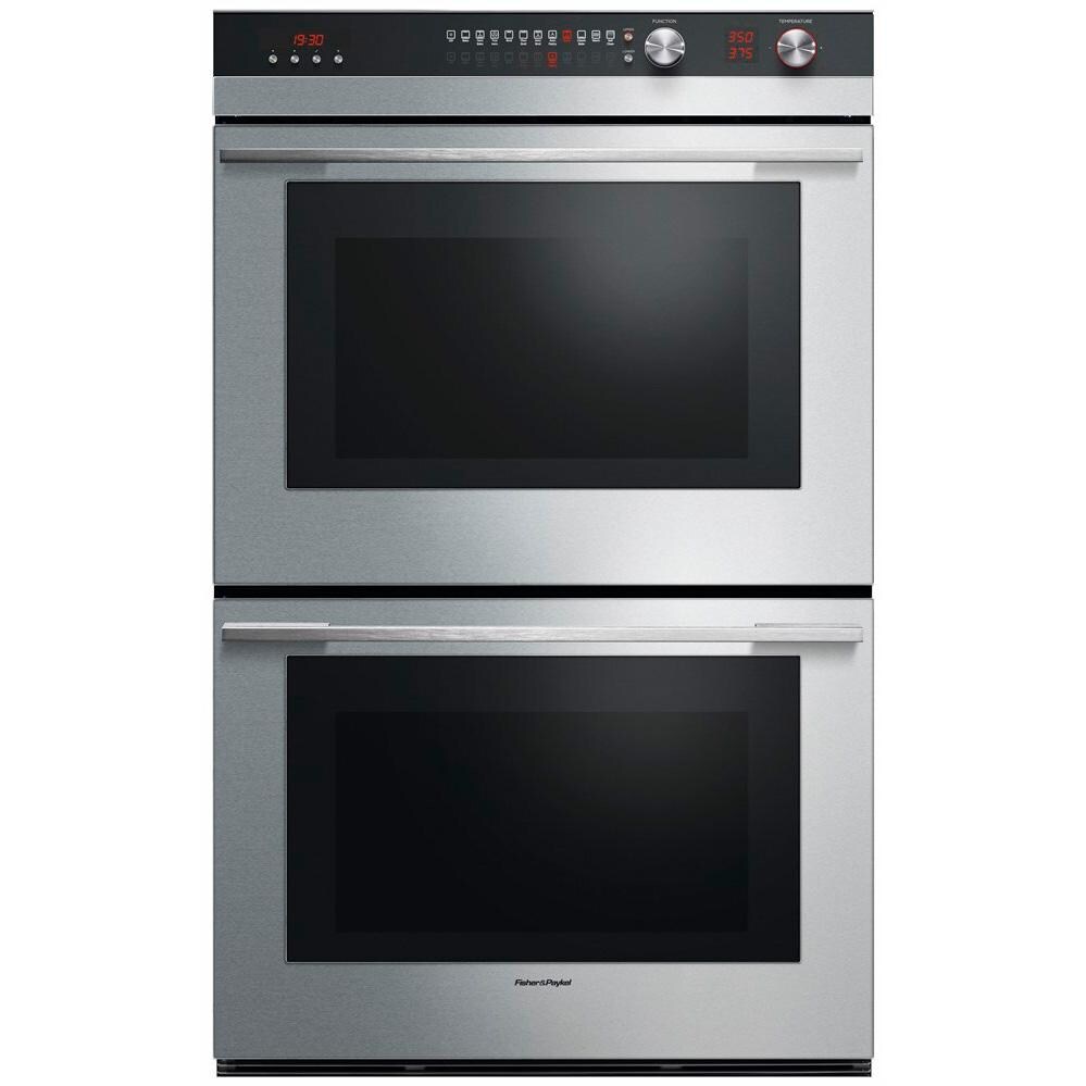Fisher Paykel 30Inch BuiltIn Electric Double 11Function Wall Oven