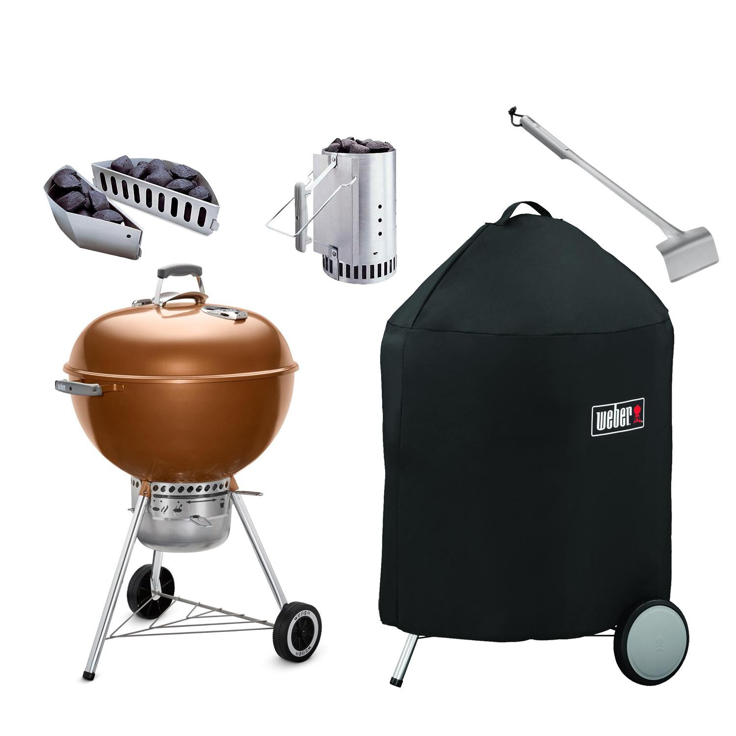 Weber 22-Inch Kettle Ultimate Bundle - Copper