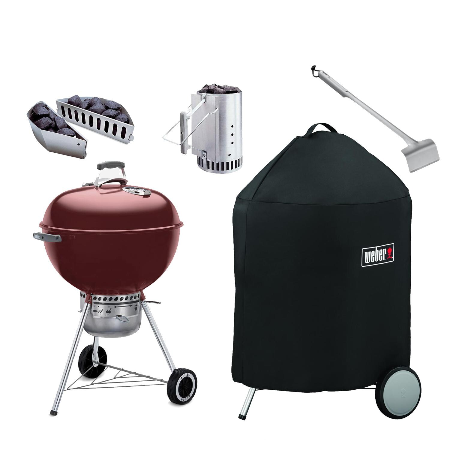 Weber Kettle Ultimate Bundle - Crimson thumbnail