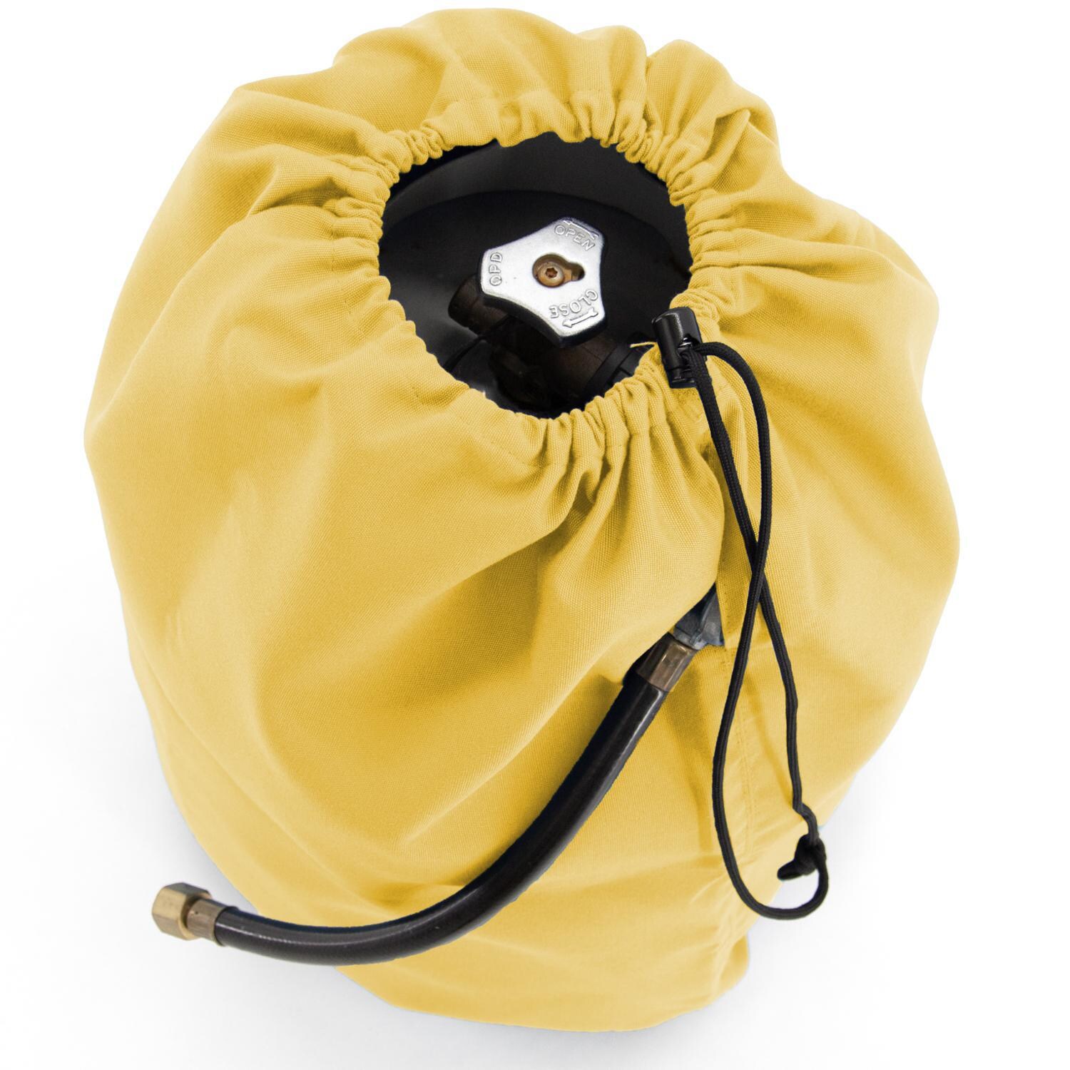 Signature Series Propane Tank Cover by BBQGuys - In Use Above thumbnail