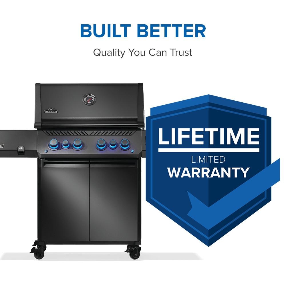 Napoleon Prestige Phantom 500 Connected 4-Burner Propane Grill w